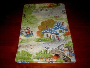 VINTAGE SHEET/FABRIC ~ CHILDREN'S PRINT ~ COTTON/POLYESTER ~ MADE IN AUSTRALIA - Picture 1 of 4