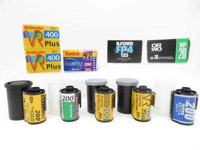 10 Stück - Konvolut abgelaufener 35 mm Filme Kleinbildfilm - Mystery Pack - Bild 1 von 4