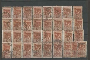 Italy x 33 Stamps 100 Lire Lavoro Used Very Nice Lot - Picture 1 of 1