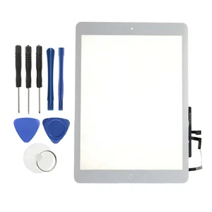 Digitalizador de pantalla táctil para iPad Air 1 A1474 A1475 A1476 + botón de inicio flexible blanco - Imagen 1 de 15