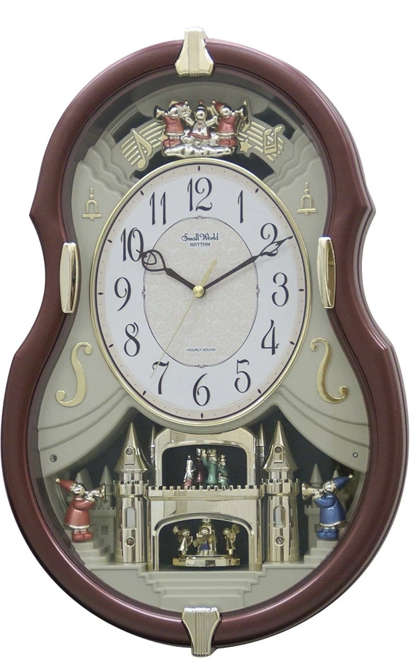 Rhythm Clocks "Viola Entertainer II" Musical Motion Clock Viola - Image 1 of 1