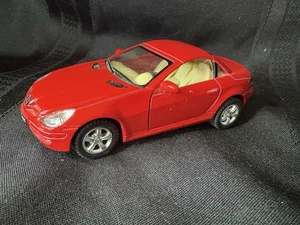 Kinsmart RED Mercedes Benz SLK-Class Pull-Back & Go 1/32 Scale Diecast Car - Picture 1 of 7