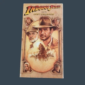 Indiana Jones And The Last Crusade VHS Tape Original Release - Picture 1 of 3