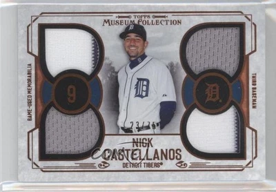 2015 Topps Museum Collection Copper /75 Nick Castellanos #PPQR-NCS - Image 1 of 2
