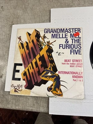 Grandmaster Melle Mel & Furious Five –Beat Street 12" Single Sugarhill UK Import - Image 1 of 4