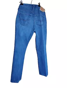 Pantalones de mezclilla para hombre Levi's 501 con ribete con botones IRL medida 36,5" cintura 31" entrepierna - Imagen 1 de 24