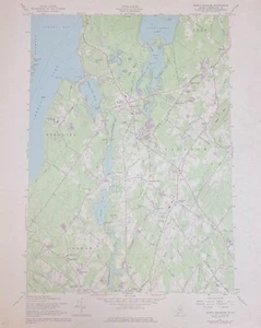 North Windham Maine -1957 Original Vintage USGS Topo Map - Picture 1 of 1