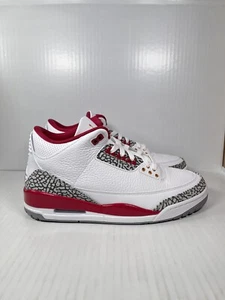 Air Jordan 3 Retro Cardinal Red Herren Größe 10,5 CT8532-126 BRANDNEU - Bild 1 von 8