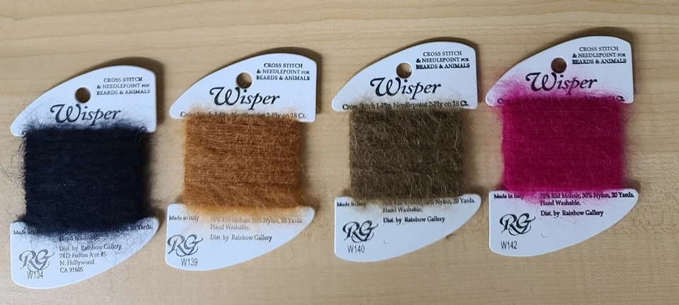 Wisper Thread by Rainbow Gallery - Multiple Cards Per Color - Combined Shipping - Image 1 of 1