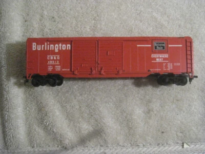 Athearn Burlington Route 50' Dbl Door Box Car CB&Q 48513 HO Scale RTR/EX - Image 1 of 4