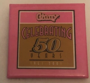 Celebrate 50 Years of Ginny Dolls 1951-2001 Vogue Doll Company Pink Gold Pin NEW - Bild 1 von 2