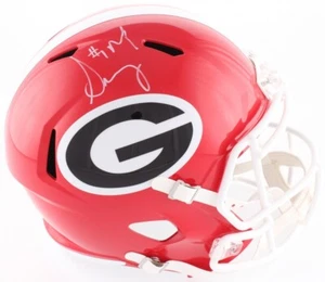 Sony Michel Signed UGA Bulldogs Riddell Speed Full Size Helmet - Radtke Sports - Picture 1 of 6