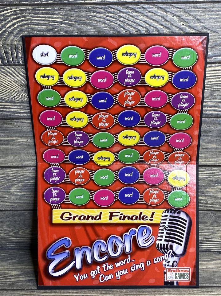 Endless Games 2008 Encore Game Board pieza de repuesto  Foto 1 de 1