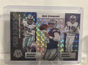 2020 Panini Mosaic Flea Flicker Silver Mosaic Prizm Ezekiel Elliott Dak Prescott