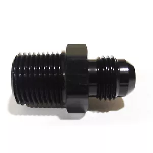 NPT to AN Adapter Pipe Thread Fitting Aluminum - 06 AN - 1/2 NPT - Foto 1 di 1
