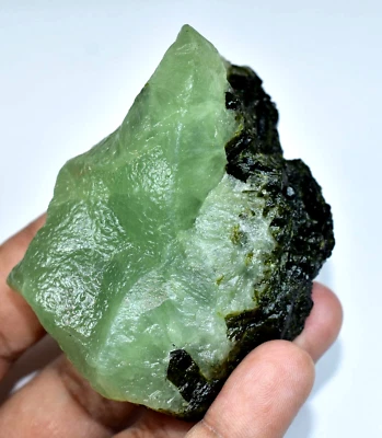 100% Natural Huge Prehnite 717.50 CT Untreated Facet Specimen Rough Africa - Image 1 of 4