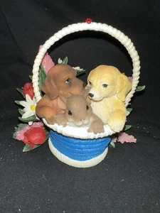 Fitz And Floyd Charming Tails Something Special Between Friends Resin Figurine - Picture 1 of 4