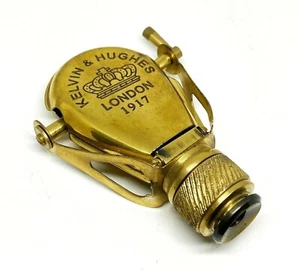 Telescopio Nautico Monoculare Ottone Binocolo Ottico Spygĺass Funzionale Funzionale - Foto 1 di 8