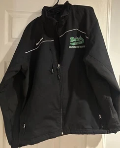 Blauer Brick Hockey Club Coaching Staff Men’s Medium Black Zip Up Jacket - Picture 1 of 6