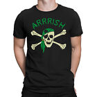 ARRRISH Mens  T-Shirt Funny Ireland St Patricks Day Paddy Irish Pirate