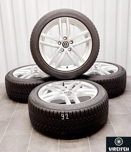 VW Caddy 2K Passat Skoda Octavia Superb 17 Zoll Winterreifen Winterräder 7,5mm - Bild 1 von 12