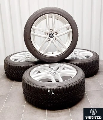 VW Caddy 2K Passat Skoda Octavia Superb 17 Zoll Winterreifen Winterräder 7,5mm - Bild 1 von 4