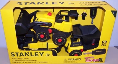 Take Apart Truck Construction Tool Set Educational Toys for Kids Stanley Jr. - Image 1 of 4