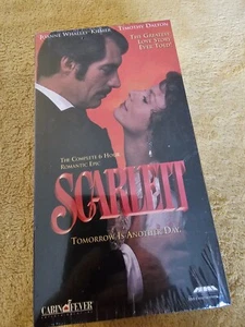 Scarlett VHS 1995 2 Tape Set Joanne Whalley-Kilmer, Timothy Dalton - Picture 1 of 6