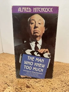 The Man Who Knew Too Much (VHS 1992) Directed By Alfred Hitchcock - Picture 1 of 8