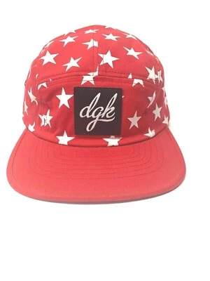 Genuine Dgk Skate Boné Strapback 5 Panel são Estrela D 'Folha amostra - Imagem 1 de 4