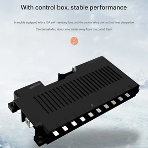 10P Touch Screen Control Switch Panel APP Control IP67 Waterproof Universal - Picture 1 of 15