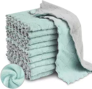 20 Pack Kitchen Dish Cloths, Super Absorbent Microfiber Cleaning Cloth for Clean - Picture 1 of 12