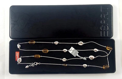 Esprit Damenkette DEVOTION CHAMPAGNE 925er Sterlingsilbilber 100cm 4377745 - Bild 1 von 4