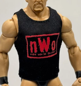 WWE NWO Wolfpac Tank Top Shirt Accessory Mattel Figure Clothes 1/12 E8 - Picture 1 of 1