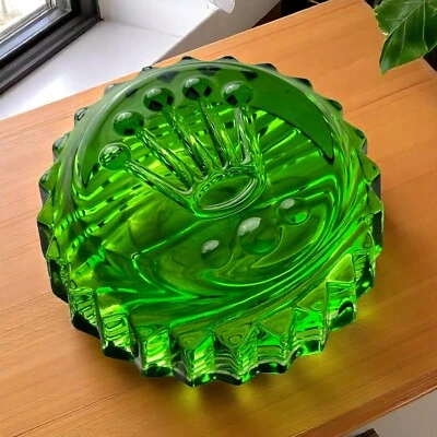 Pisapapeles Rolex Triplock Crown - Cristal verde, raro Baselworld Foto 1 de 4