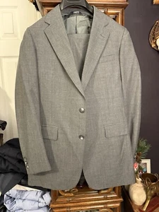 Cricketeer Suit Two Piece Gray 40R 32x30 - Picture 1 of 2