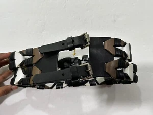 Etro Damen mehrfarbiger Taillengürtel Größe 25 Zoll Taille brandneu ohne Etikett - Bild 1 von 13