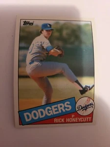 1985 TOPPS RICK HONEYCUTT #174 NM - Picture 1 of 1