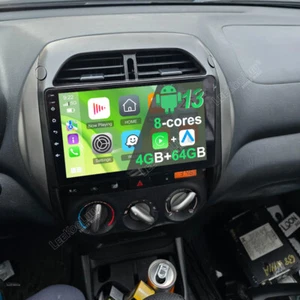 Apple Carplay For Toyota RAV4 2003-2005 Car Stereo Radio 4G+64G Android 13 GPS - Foto 1 di 22