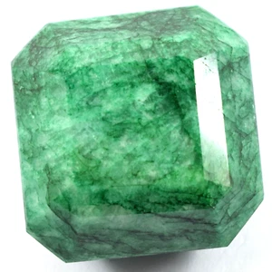 720 Ct Natural Colombian Loose Green Emerald Square shape Gemstone Certified - Picture 1 of 3