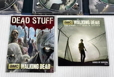 The Walking Dead: Season 4 (DVD, 2014, 6-Disc Set, Prison Key) Limited  Edition - Image 1 of 4