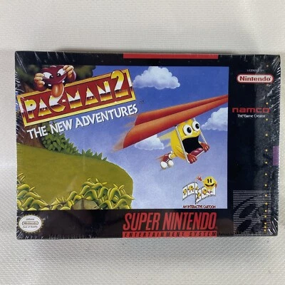 Pacman 2 The New Adventures (SNES, 1994) SNES FACTORY SEALED - Image 1 of 4