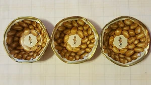 Platos de tuerca de metal MR. PEANUT - 3 piezas - hechos en EE. UU. - Imagen 1 de 4