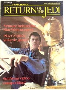 STAR WARS. RETURN OF THE JEDI. NUMBER. 62. (VINTAGE 1984 MARVEL UK MAGAZINE). - Picture 1 of 7