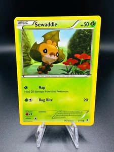 Pokemon TCG - Sewaddle 5/119 - Phantom Forces 2014 - Picture 1 of 2