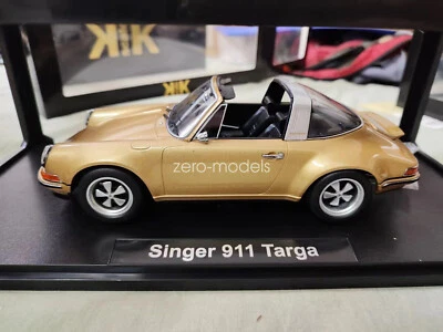 KK 1/18 Scale Models Porsche 911 Carrera RSR 3.0 Champagne Open Car Gift - Image 1 of 4