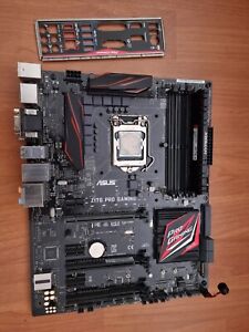 ASUS Z170 Pro Gaming motherboard + Intel i7-6700 +4Gb Kingston HyperX RAM bundle