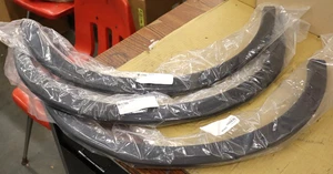 NEW OEM 2015-19 Subaru Outback Wheel Arch Fender Moldings 3 Pieces E201SAL000 - Picture 1 of 6