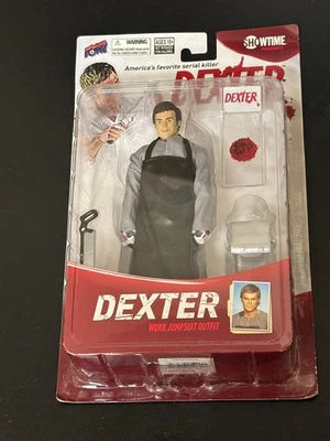 Macacão de trabalho boneco de ação Bif Bang Pow Dexter Morgan Showtime 2010 - Imagem 1 de 2