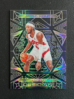 Immanuel Quickley 2024-25 Panini Obsidian Electric Etch Pulsar #91 - Image 1 of 2